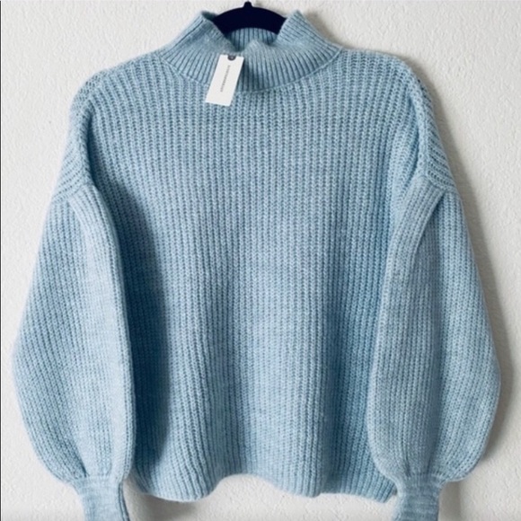 ✨sold✨NWT anthro puff sleeved sweater - Picture 5 of 7